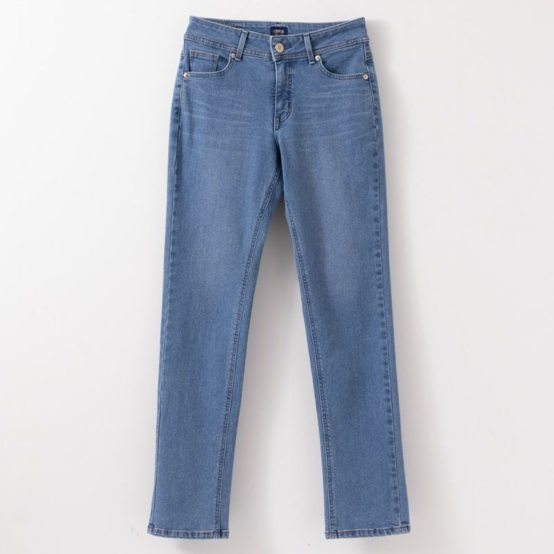 EDWIN インターナショナルベーシック 股上深め ゆったりストレートパンツ レディース商品画像-11