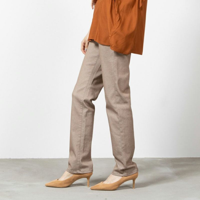 EDWIN インターナショナルベーシック ゆったりストレートパンツ レディース商品画像-3