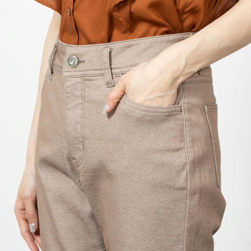 EDWIN インターナショナルベーシック ゆったりストレートパンツ レディース商品画像-6