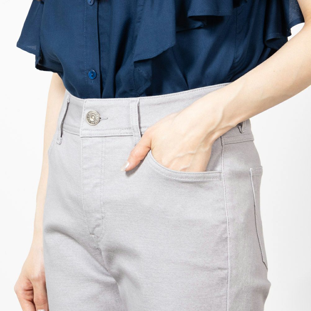 EDWIN インターナショナルベーシック ゆったりストレートパンツ レディース