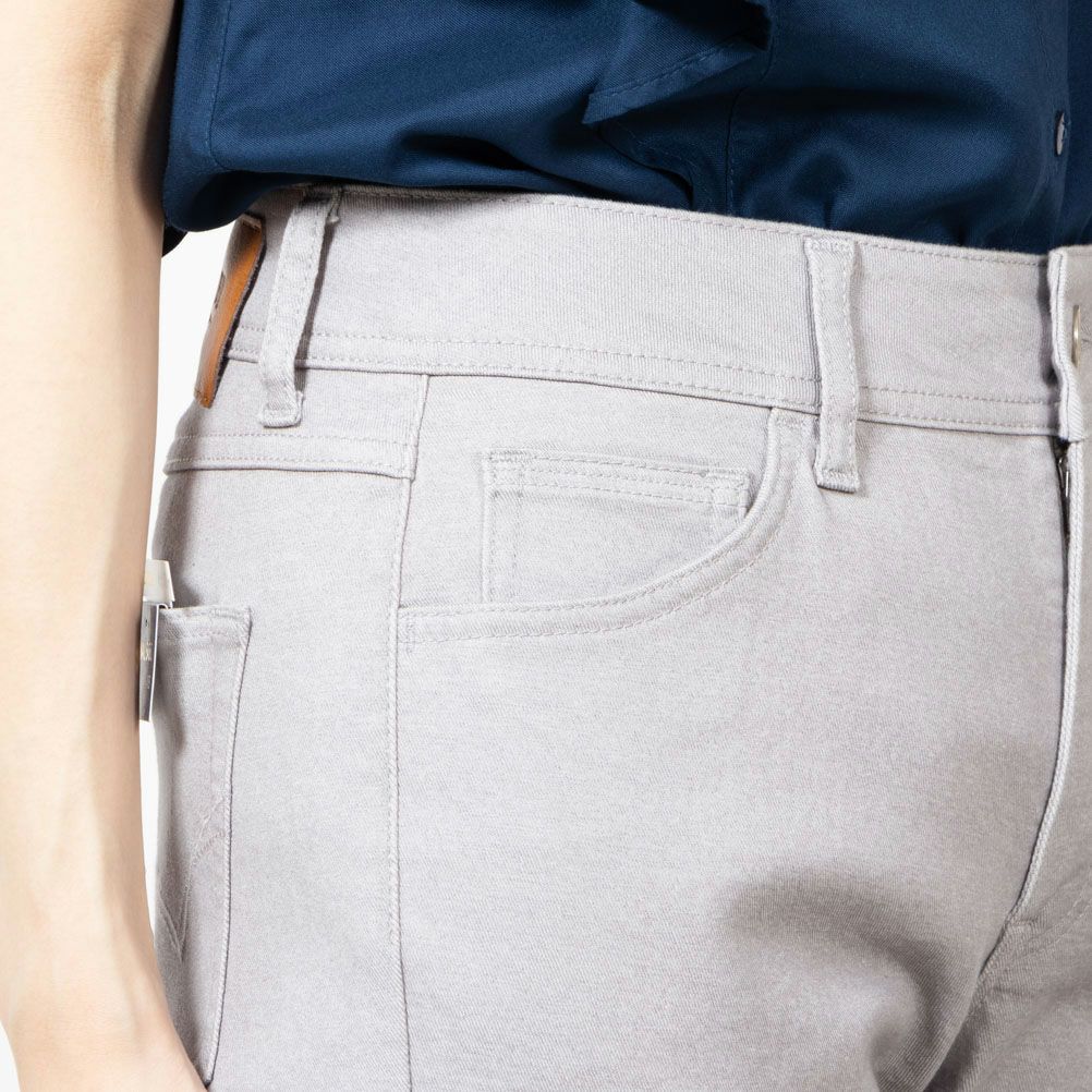 EDWIN インターナショナルベーシック ゆったりストレートパンツ レディース