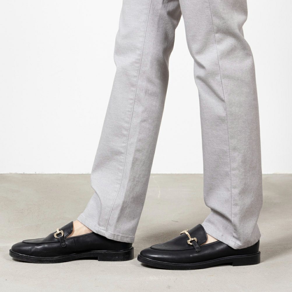 EDWIN インターナショナルベーシック ゆったりストレートパンツ レディース
