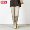 EDWIN インターナショナルベーシック ゆったりストレートパンツ レディース