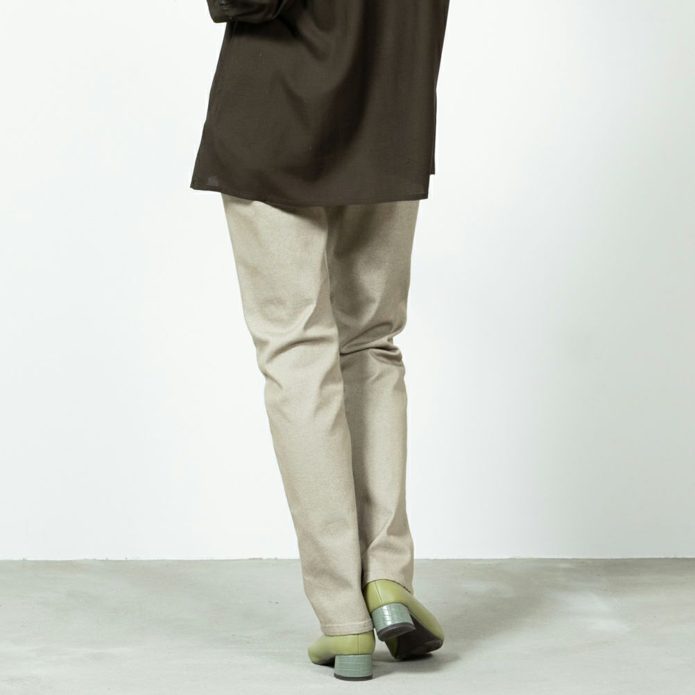 EDWIN インターナショナルベーシック ゆったりストレートパンツ レディース