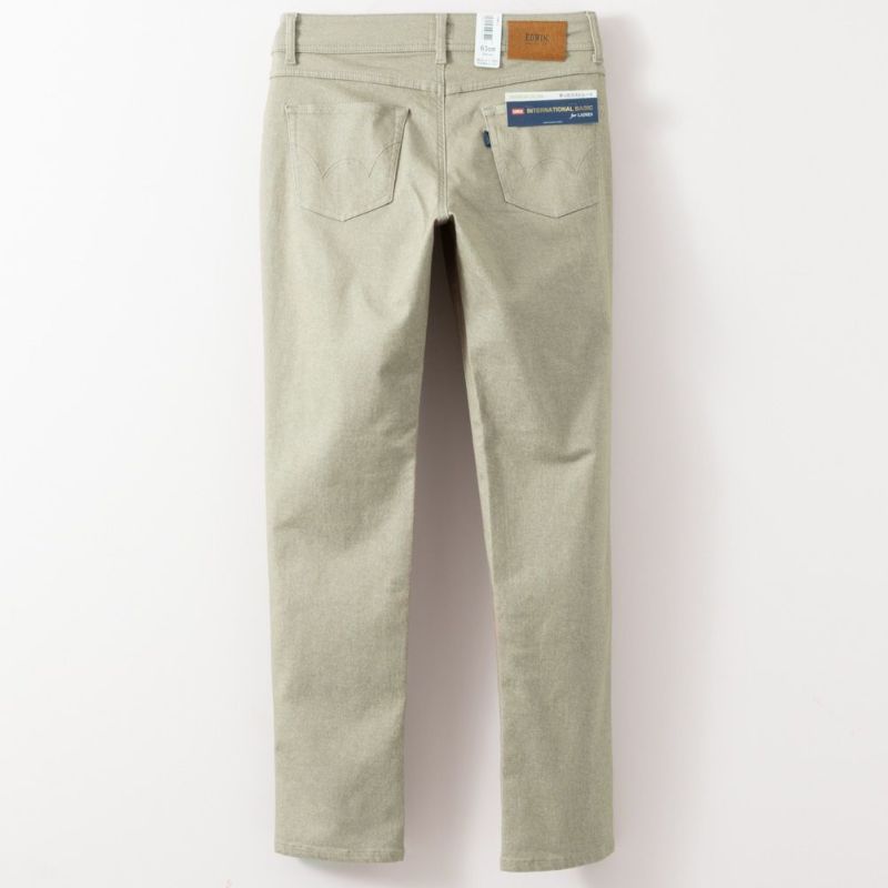 EDWIN インターナショナルベーシック ゆったりストレートパンツ レディース商品画像-12