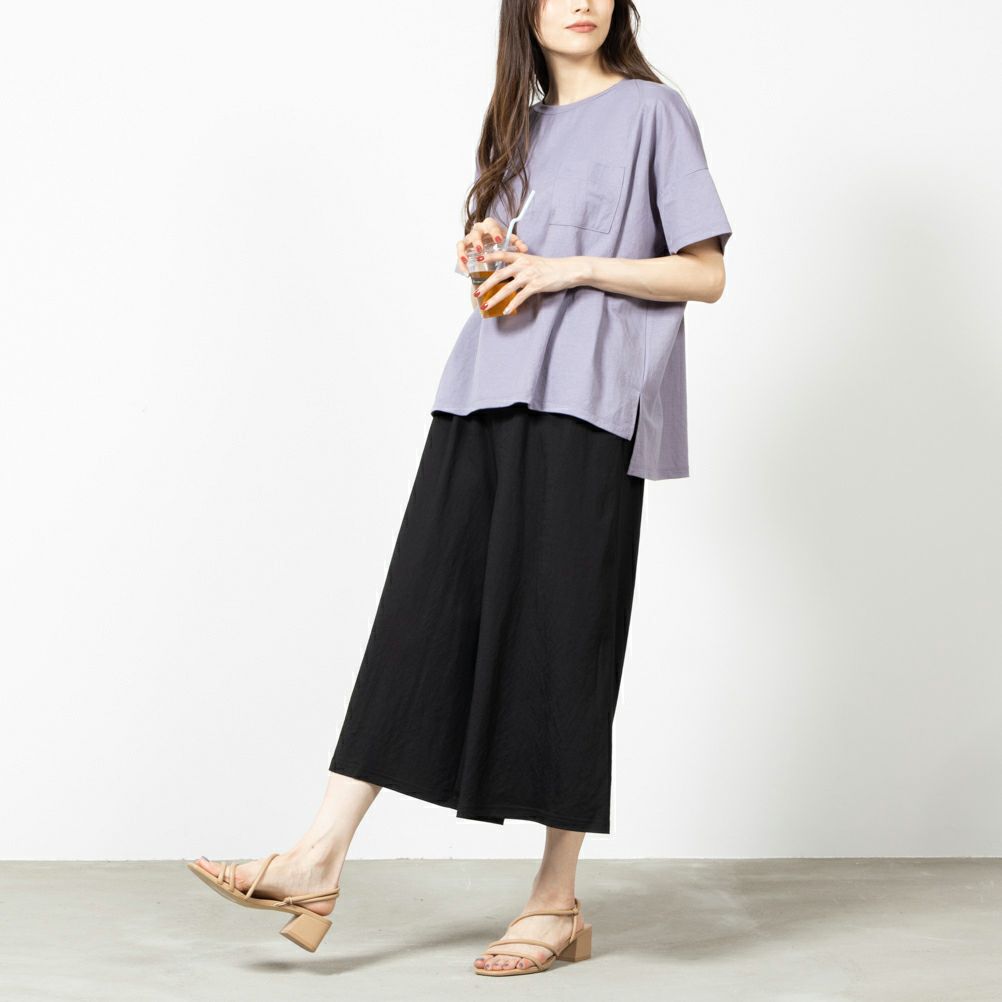 NAVY SARARI 冷感スカンツ レディース