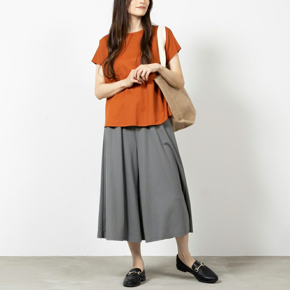 NAVY SARARI 冷感スカンツ レディース