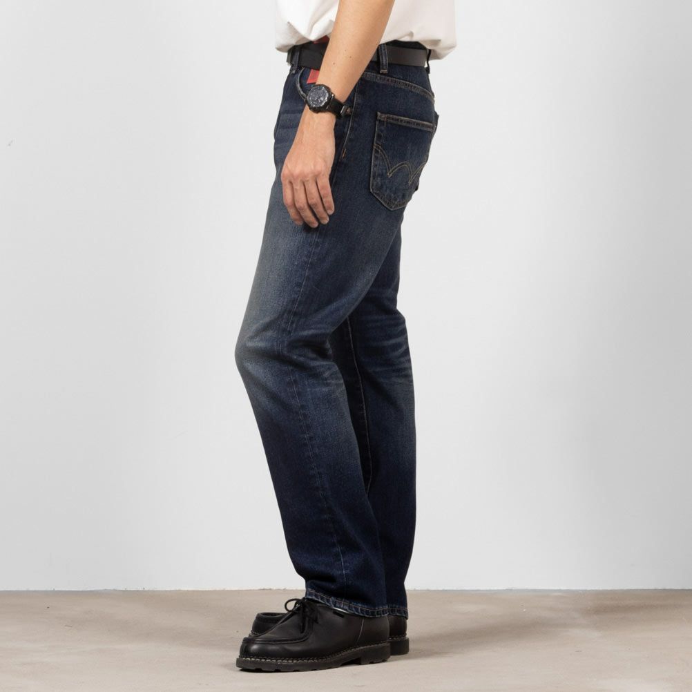 EDWIN XV レギュラーストレートデニムパンツ メンズ