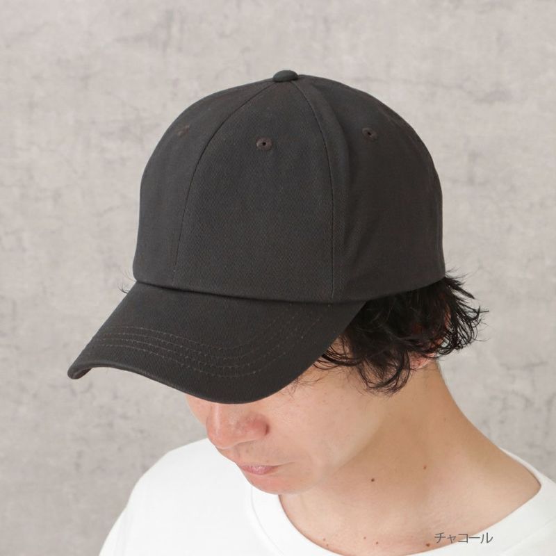 NAVY  無地ツイルキャップ メンズ商品画像-1