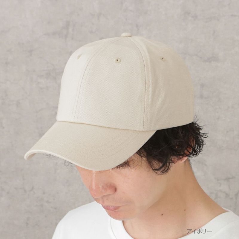 NAVY  無地ツイルキャップ メンズ商品画像-2