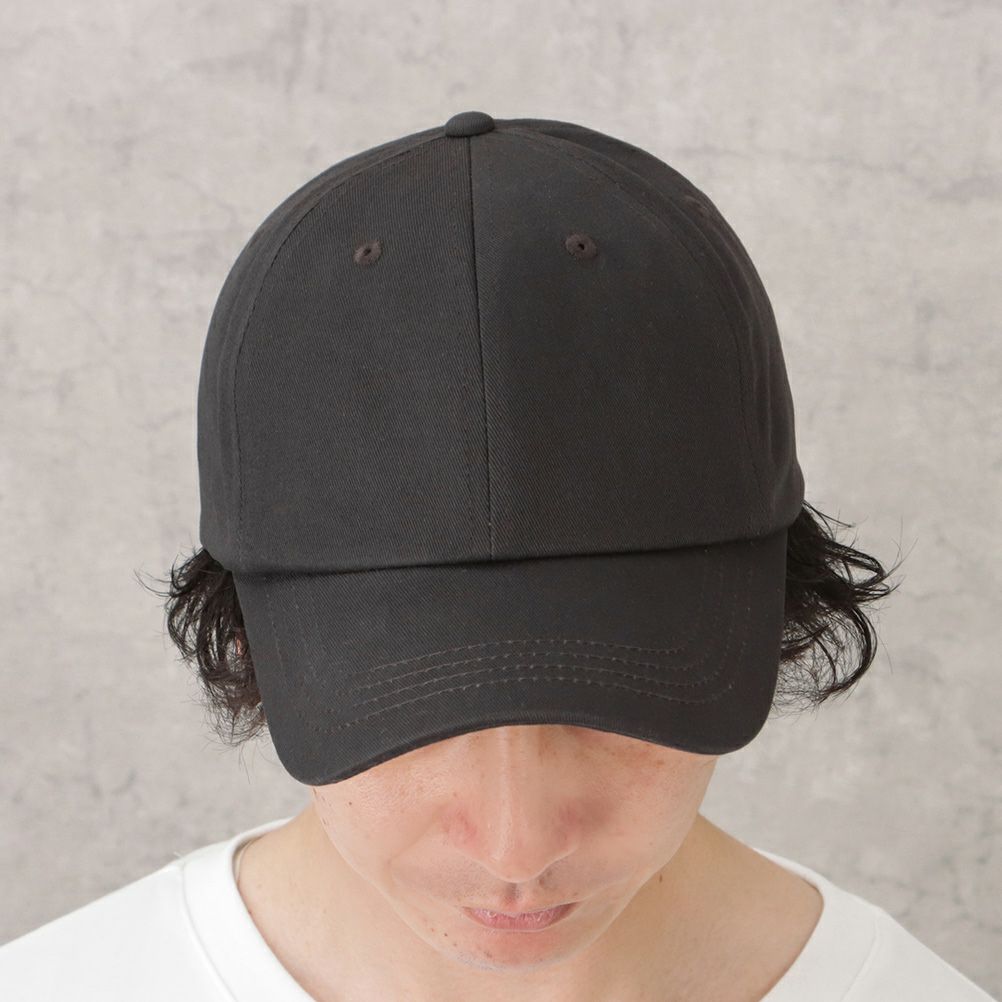 [期間限定価格]NAVY  無地ツイルキャップ メンズ商品サムネイル-6