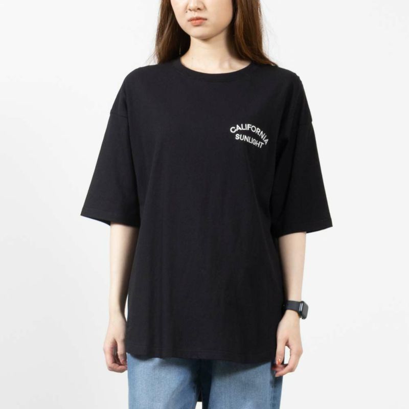 UNDERWRAPS ラウンドヘムビッグシルエットTシャツ レディース