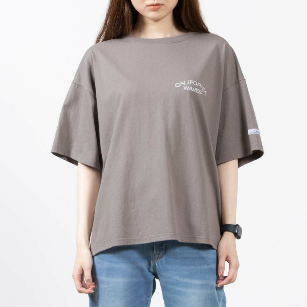 UNDERWRAPS ルーズシルエットクルーネックTシャツ レディース メール便 対応商品商品画像-6