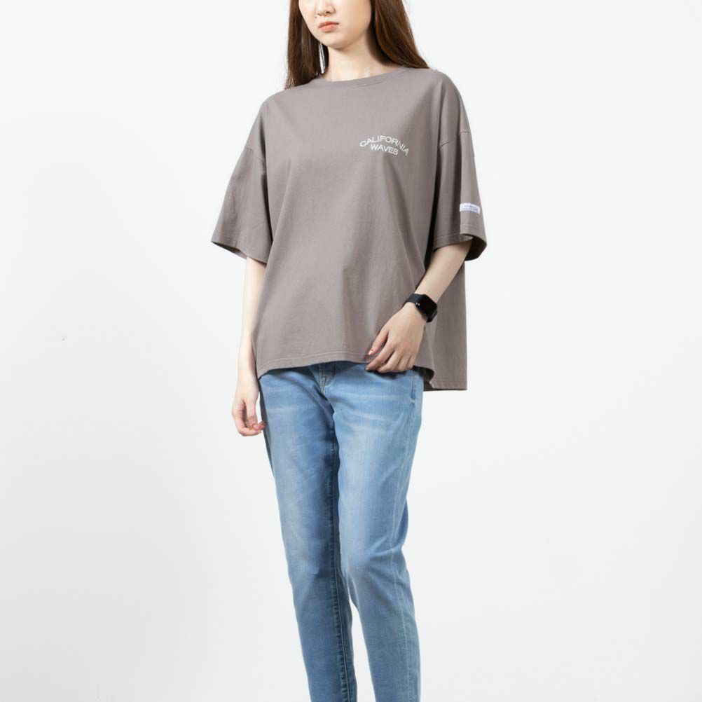 UNDERWRAPS ルーズシルエットクルーネックTシャツ レディース メール便 対応商品商品サムネイル-10
