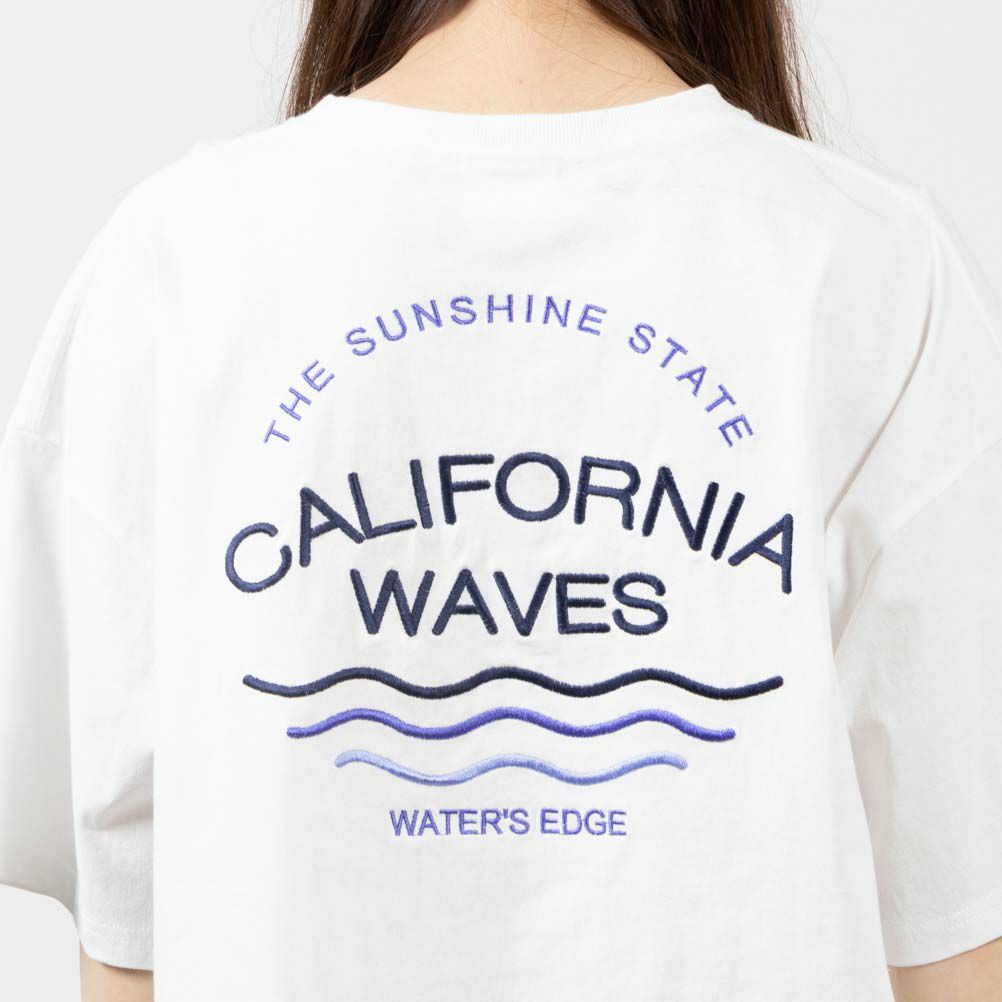 UNDERWRAPS ルーズシルエットクルーネックTシャツ レディース メール便 対応商品商品画像-14