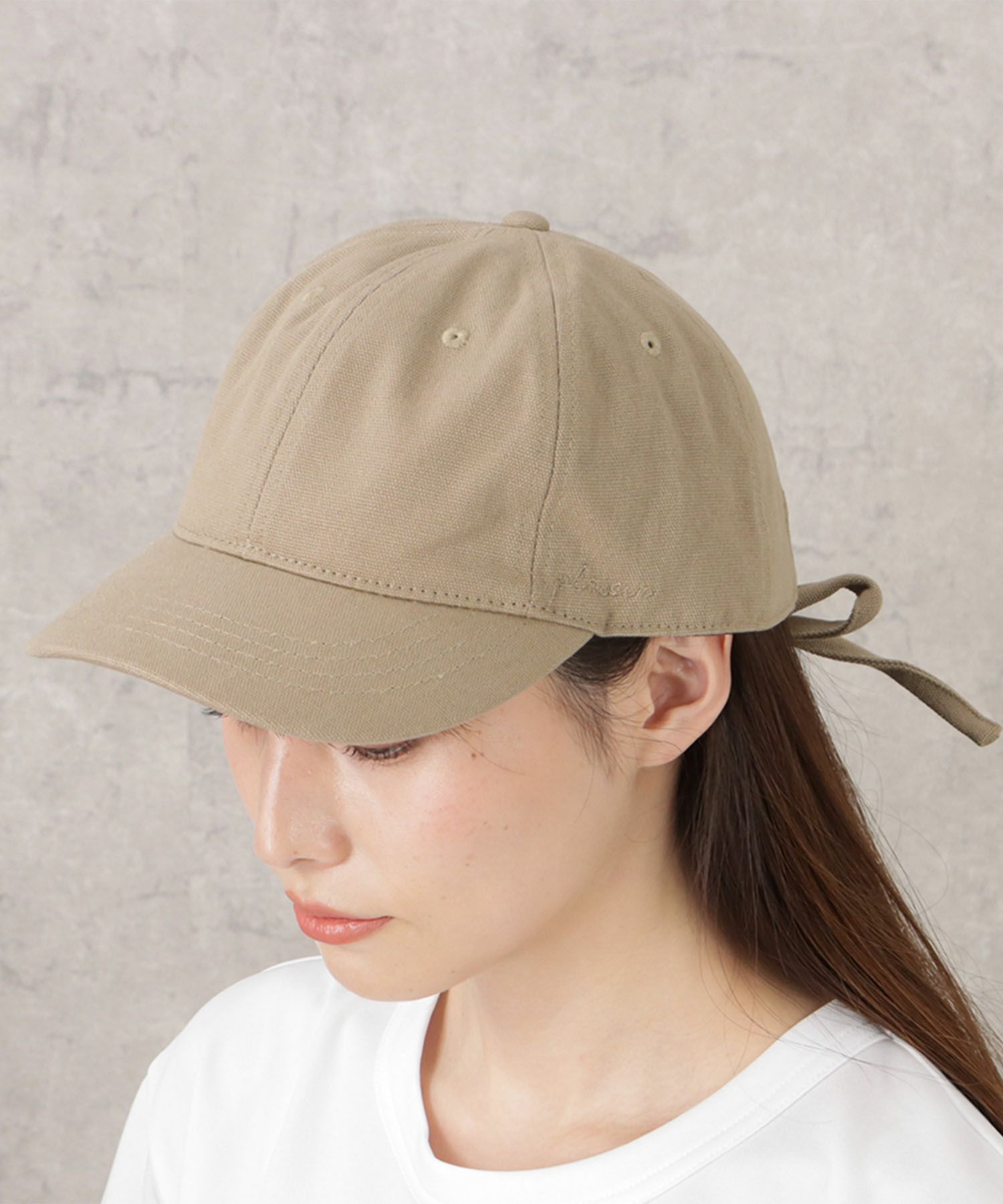 バックリボンキャップ レディース商品サムネイル-2