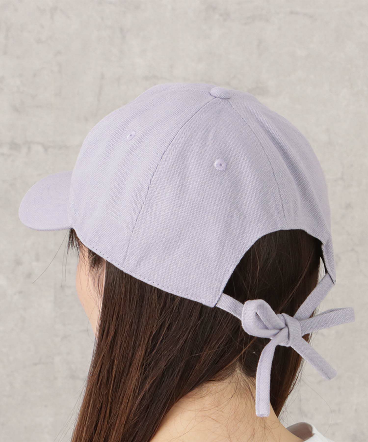 バックリボンキャップ レディース商品画像-6