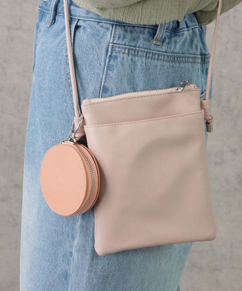 ポーチ付きショルダーバッグ商品画像-4