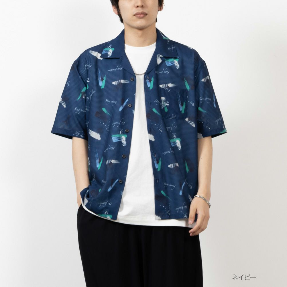 NAVY カゼトオスシャツ メンズ商品サムネイル-5