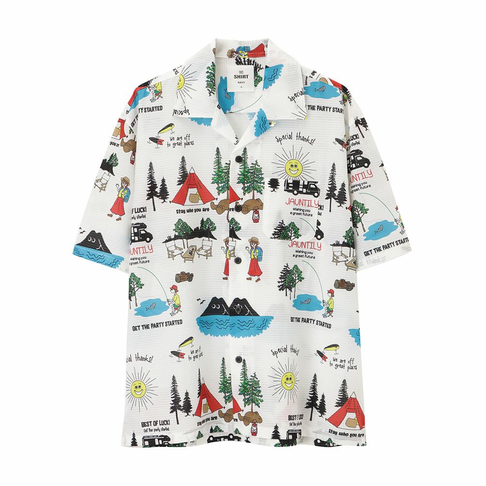 NAVY カゼトオスシャツ メンズ