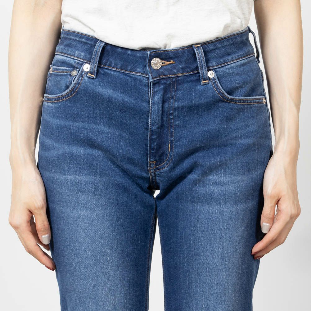 EDWIN essentials フレアストレッチデニムパンツ レディース商品サムネイル-5