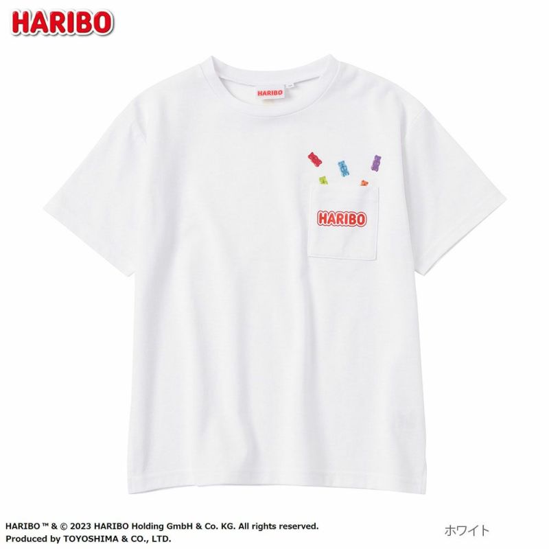 HARIBO ハリボー ポケット付きTシャツ キッズ