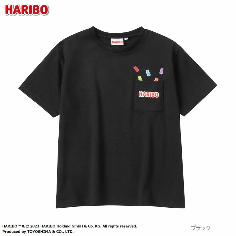 HARIBO ハリボー ポケット付きTシャツ キッズ