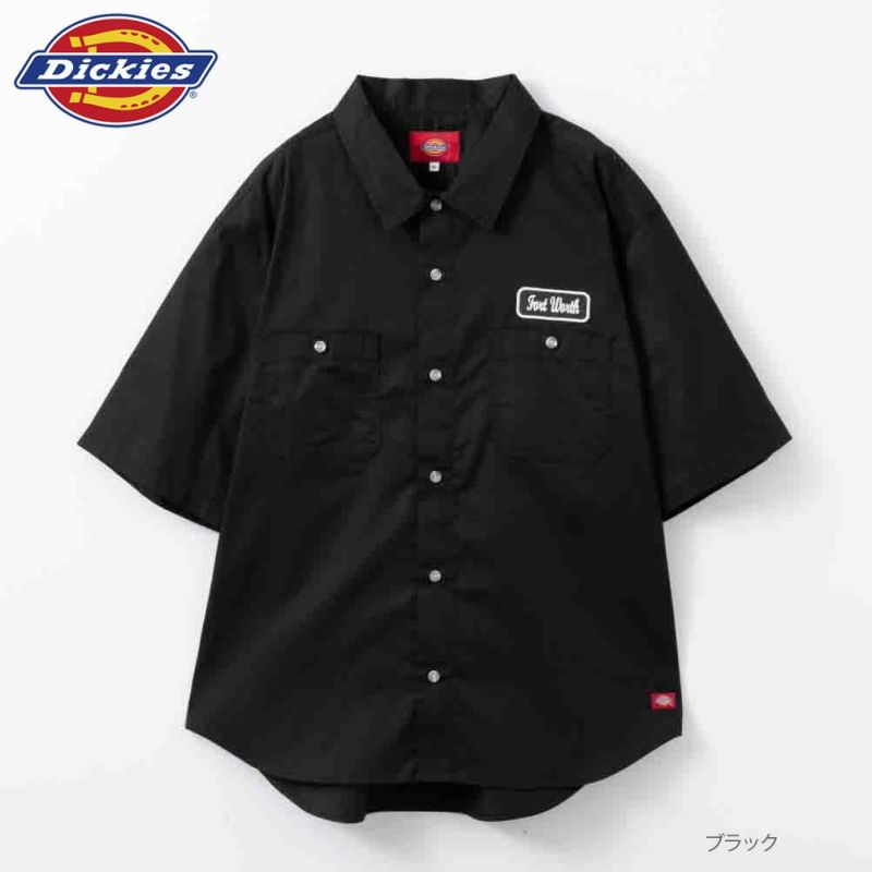 Dickies [大きいサイズ] ワッペンワークシャツ キングサイズ メンズ