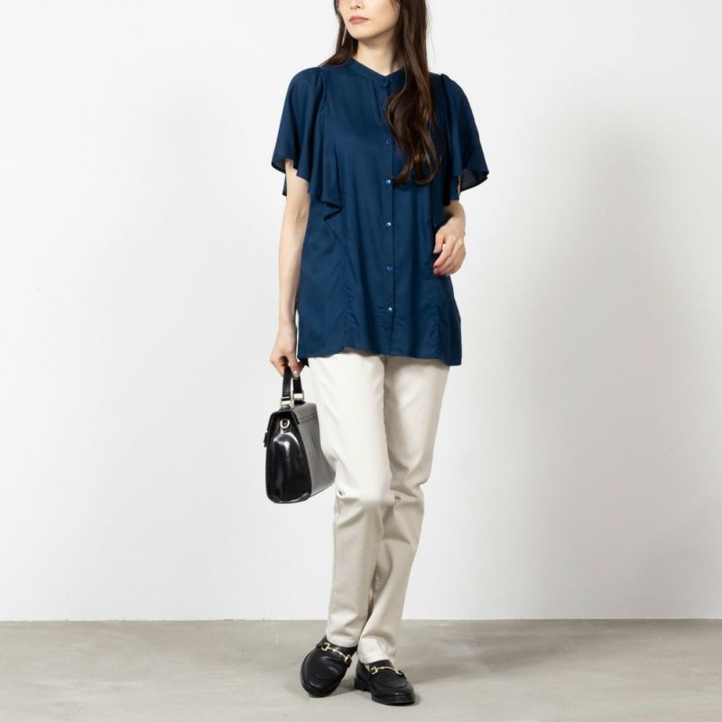 EDWIN  INB ゆったりストレートパンツ レディース商品画像-2