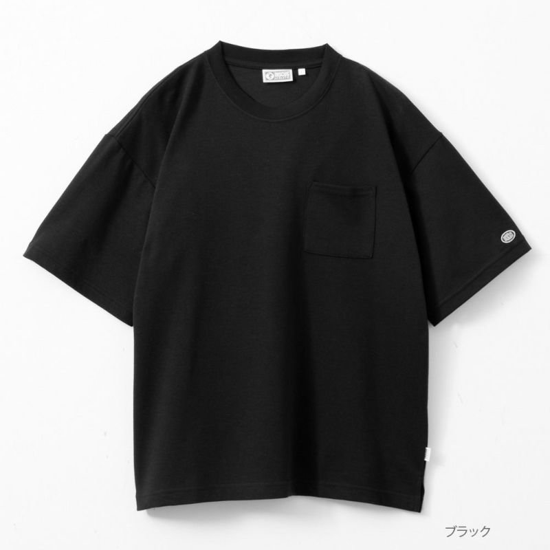 吸汗速乾ドライTシャツ メンズ 半袖 無地 胸ポケット tシャツ クルーネック カットソー トップス