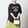 [大きいサイズ] CONVERSE フットボール切り替えチュニック クイーンサイズ レディース
