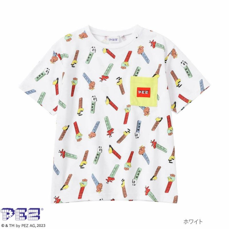PEZ ペッツ プリント半袖Tシャツ キッズ ネコポス 対応商品商品画像-2