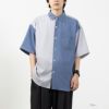 URBAN COLLECTION ブロッキングシャツ メンズ