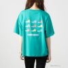 [大きいサイズ] CONVERSE ドロップショルダーシューズプリント半袖Tシャツ クイーンサイズ レディース