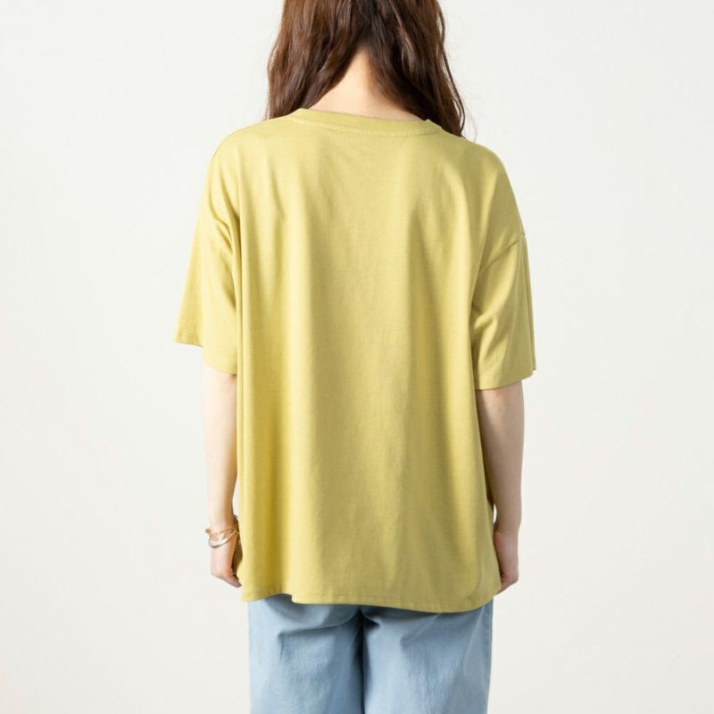 CONVERSE [大きいサイズ] シューズサガラ刺繍半袖Tシャツ クイーン