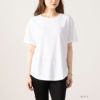 DISCUS ソフトメッシュ裾ラウンドTシャツ レディース ネコポス 対応商品