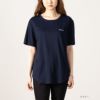 DISCUS ソフトメッシュ裾ラウンドTシャツ レディース ネコポス 対応商品