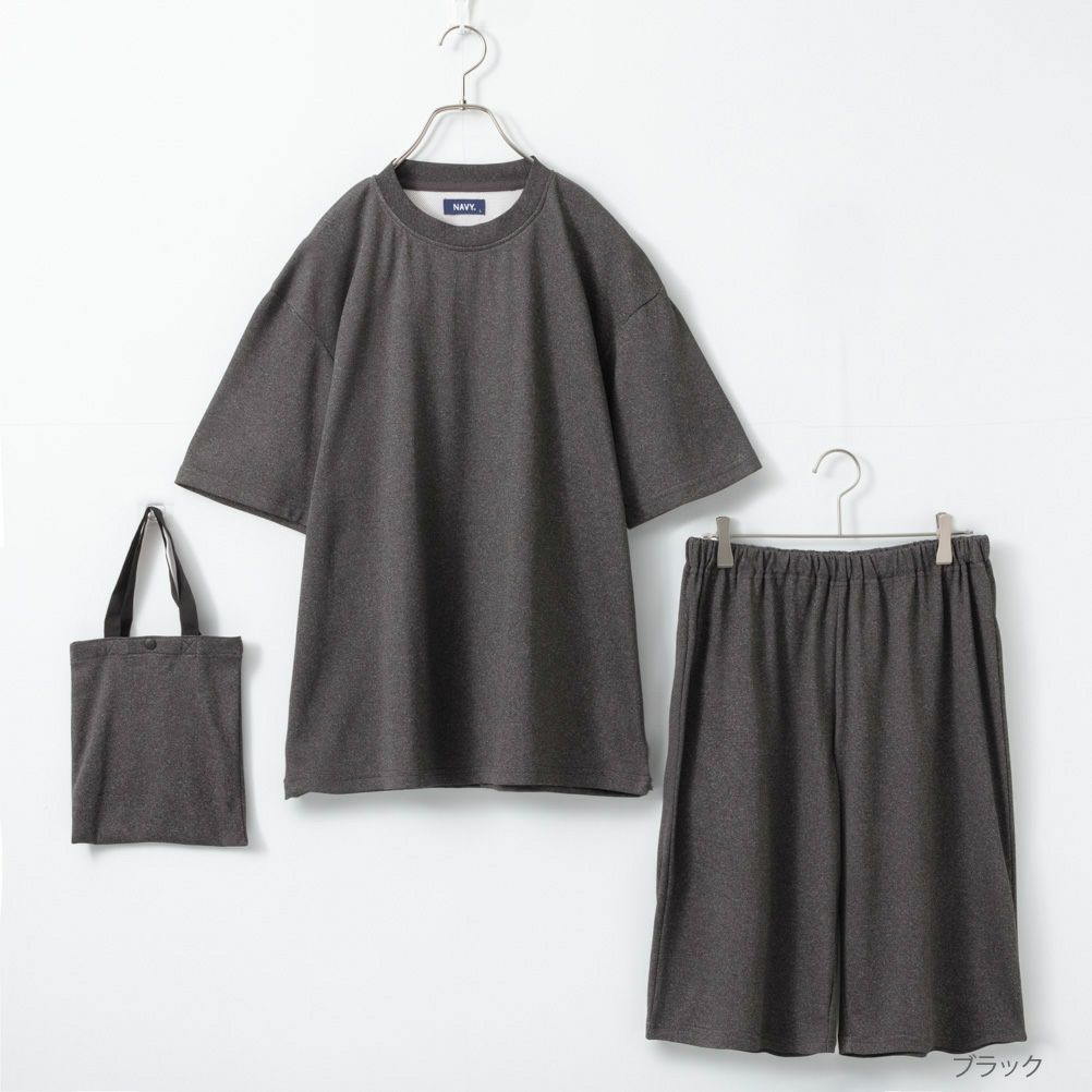 NAVY SARARI ドライTシャツセットアップ メンズ