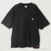 [大きいサイズ] Dickies 胸ポケット付き半袖Tシャツ キングサイズ メンズ