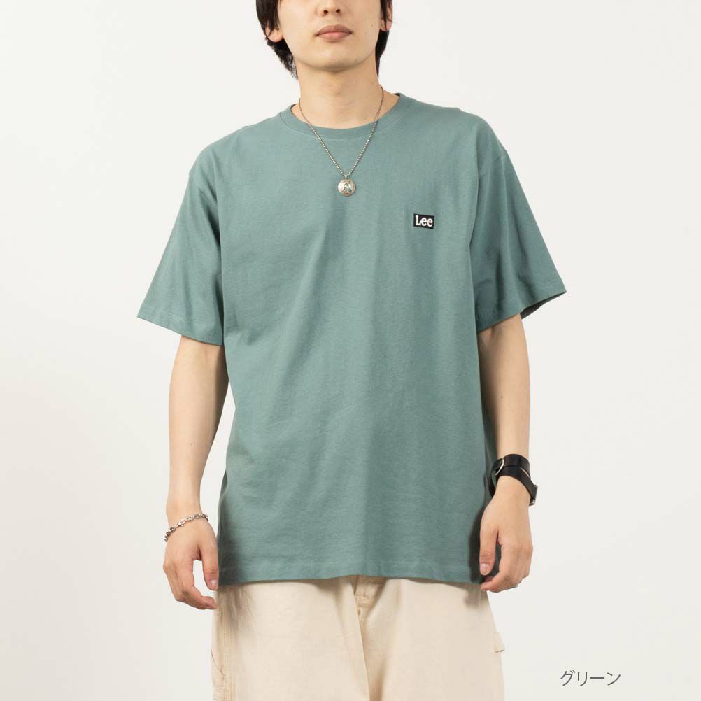 Lee バックプリント半袖Tシャツ メンズ