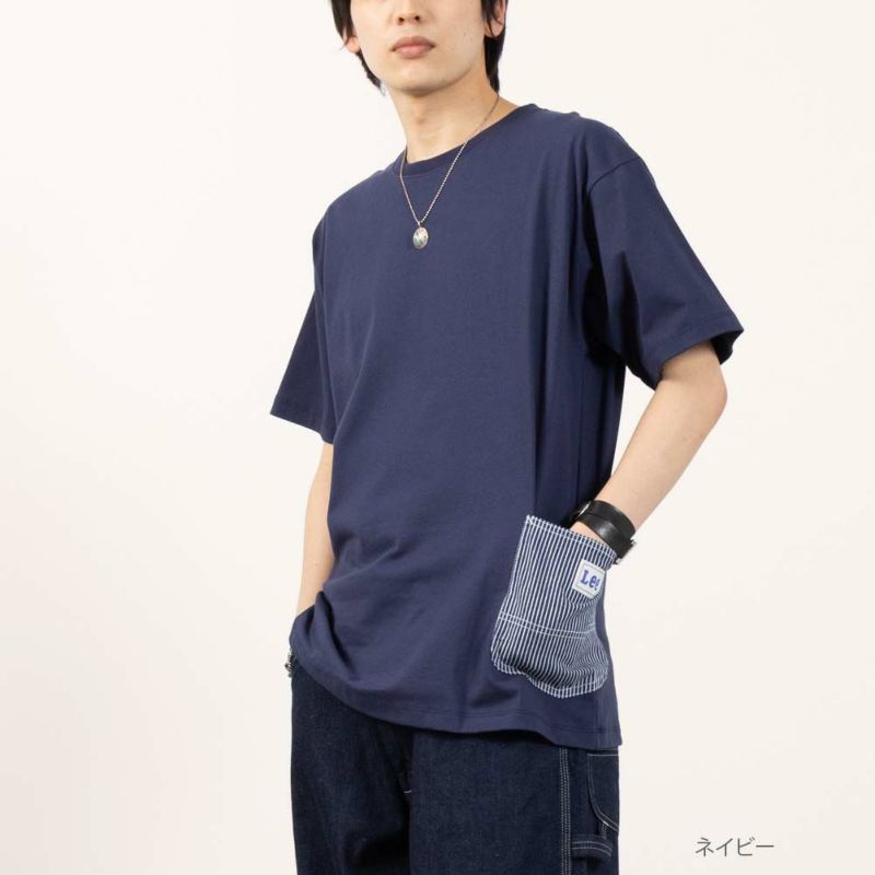 Lee ペインターポケット付き半袖Tシャツ メンズ メール便 対応商品商品画像-1