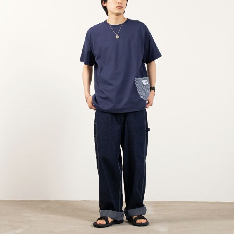 Lee ペインターポケット付き半袖Tシャツ メンズ メール便 対応商品商品画像-2