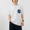 Lee デニムポケット付き半袖Tシャツ メンズ ネコポス 対応商品