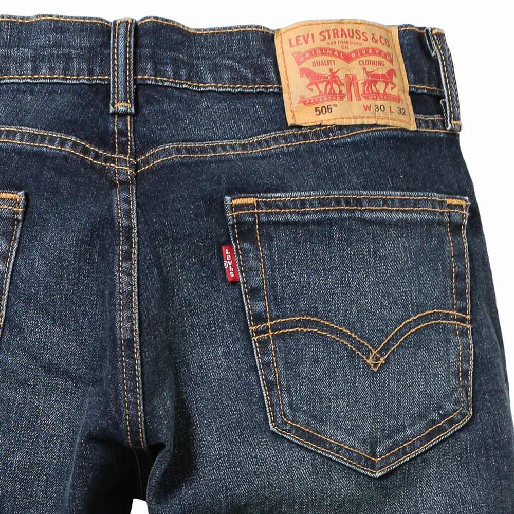 Levi's 505 レギュラーフィットデニムパンツ メンズ