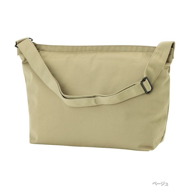 NAVY  撥水ポリエステルメッセンジャーバッグ商品画像-4