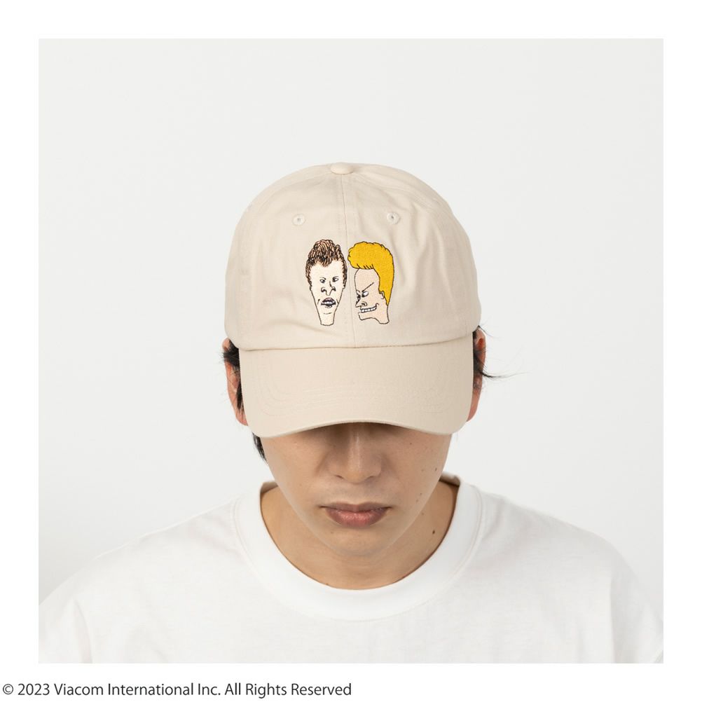 BEAVIS AND BUTT-HEAD ビーバス・アンド・バットヘッド 刺繍キャップ 