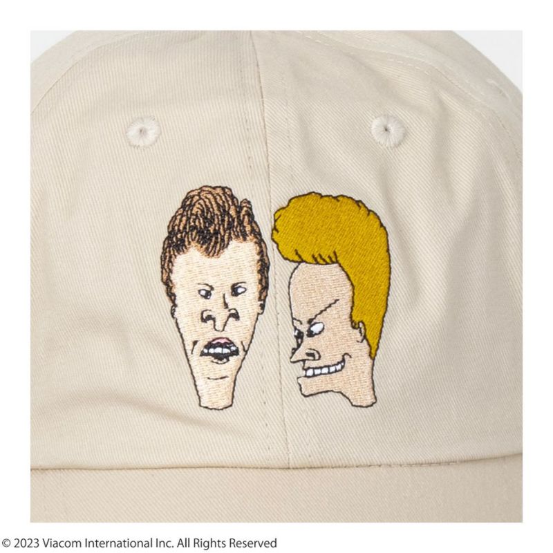 [期間限定価格]BEAVIS AND BUTT-HEAD ビーバス・アンド・バットヘッド 刺繍キャップ メンズ