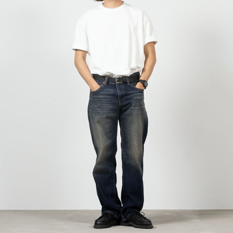 EDWIN  XVS フラップルーズストレートデニムパンツ メンズ商品画像-2