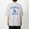 MLB ロゴ刺繍Tシャツ メンズ