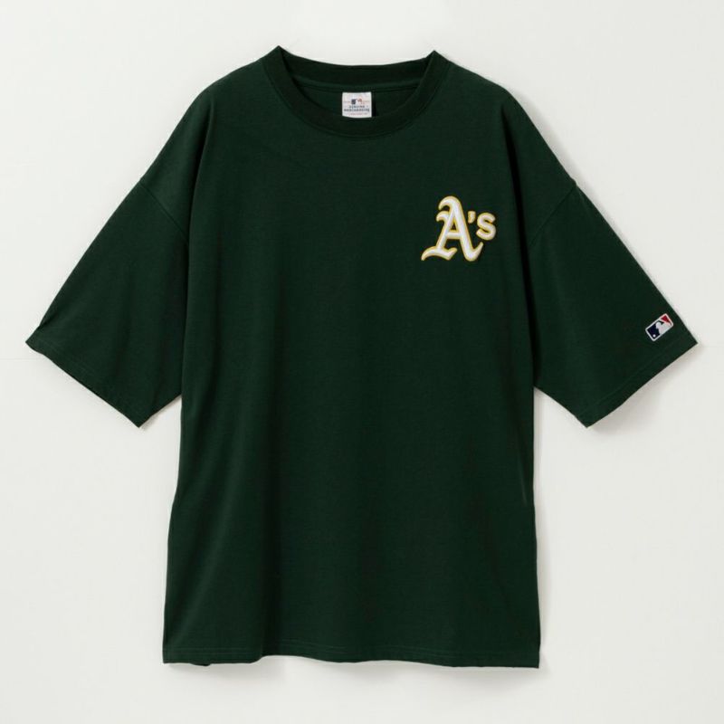 MLB ロゴ刺繍Tシャツ メンズ